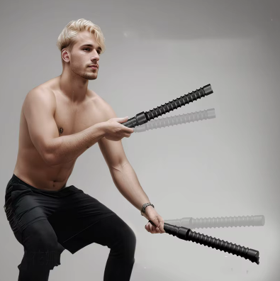 Tiges Élastiques à Ressort de Musculation – Puissance, flexibilité et contrôle