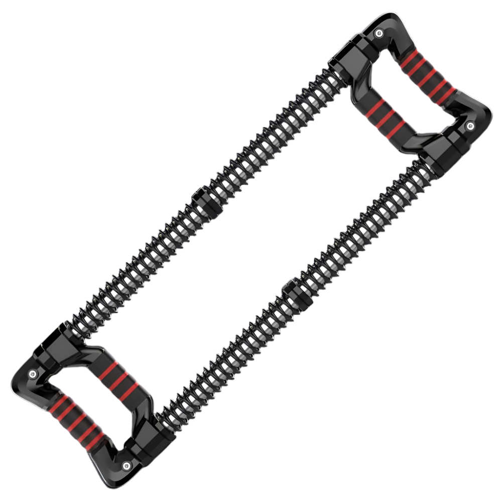Versatile Fitness Push Bar & Chest Expander(Black)