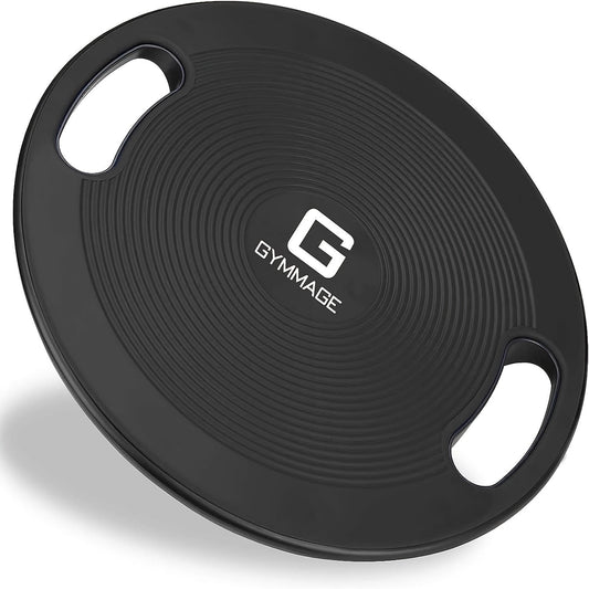 1Pc Balance Board - Non-Slip Exercise Trainer(Black)