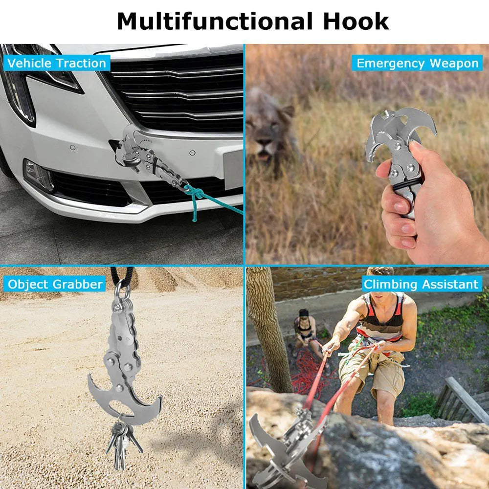 Outdoor Grappling Hook Multifunctional Gravity Hook