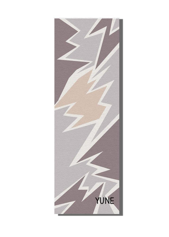 Yoga Mat | 6mm Thick | Grey | Non-Slip | Eco Friendly | Yune Yoga | Oshima